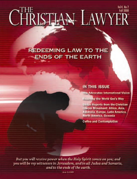 2008 Fall Christian Lawyer