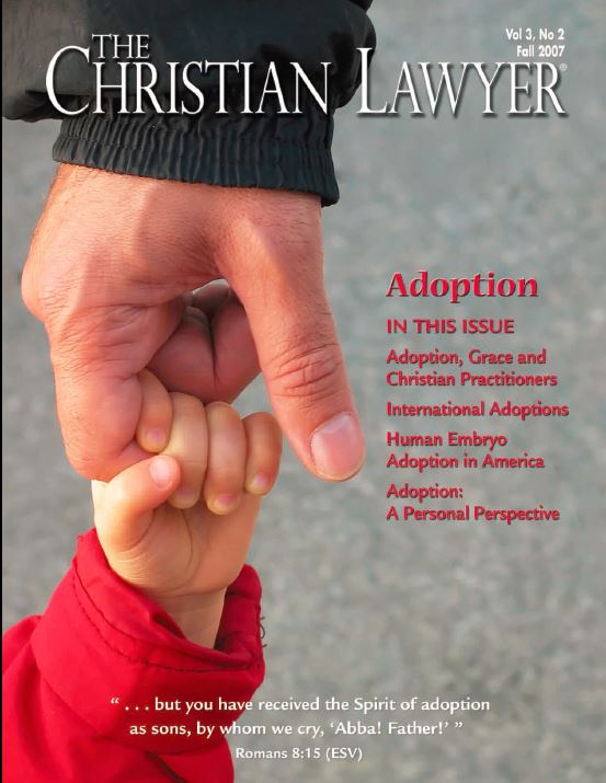 2007 Fall Christian Lawyer